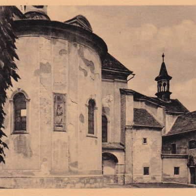 Pohlednice vydaná v roce 1954.
