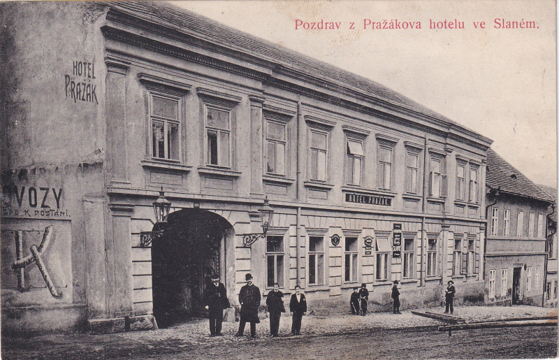 Hotel Pražák za Rakousko-Uherska