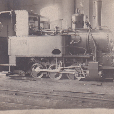 Lokomotiva rozchod 600 mm 1919.