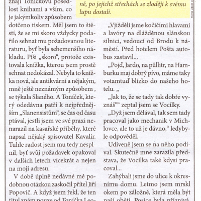 Libor Dobner, Slánské listy XX. 28.9.2012