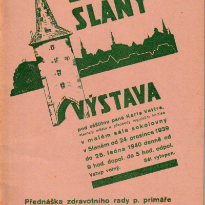 Brožura s textem první přednášky v rámci akce Lepší Slaný