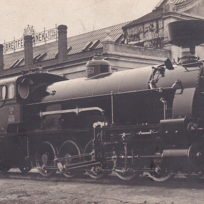 První slánská lokomotiva 80.126, 1912 .