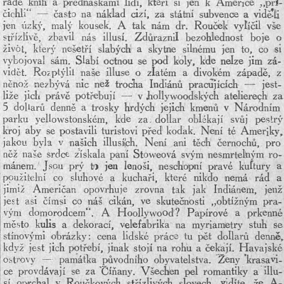 Zdroj: Svobodný občan 8.6.1928, zpráva o přednášce Josefa Roučka ve Slaném.